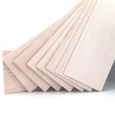  Balsa Wood:  Vật liệu nhẹ tuyệt vời cho ngành hàng không và đóng tàu?